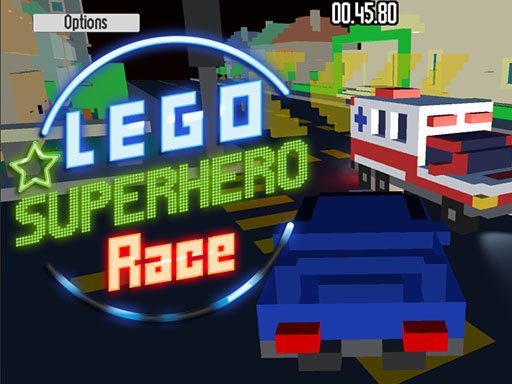 Jouer Lego Superhero Race Jeu