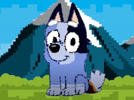 Jouer Bluey Dog Pixal Jeu