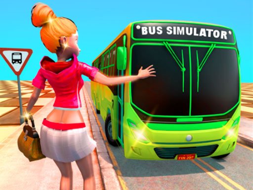 Jouer Passenger Bus Taxi Driving Simulator Jeu