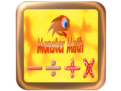 Jouer Monster math: addition, multiplication, division Jeu