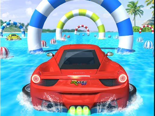 Jouer Water Surfing Car Stunts Jeu