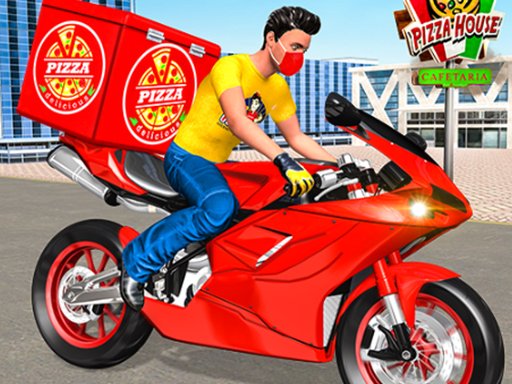 Jouer Moto Pizza Delivery Jeu