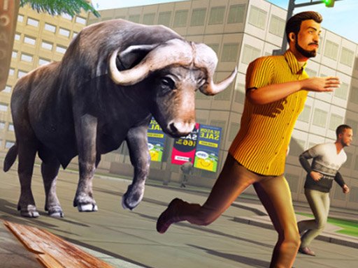 Jouer Angry Bull Attack Wild Hunt Simulator Jeu