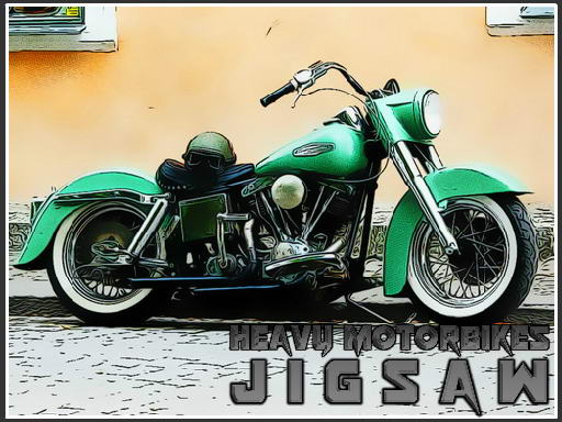 Jouer Heavy Motorbikes Jigsaw Jeu