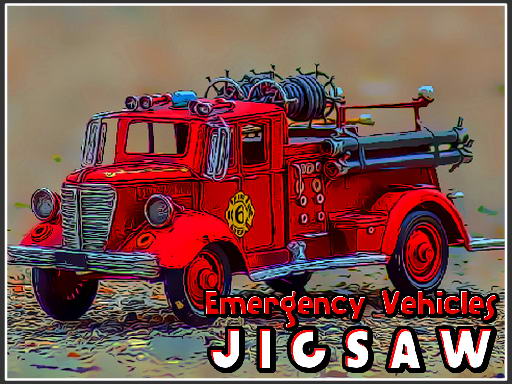 Jouer Emergency Vehicles Jigsaw Jeu