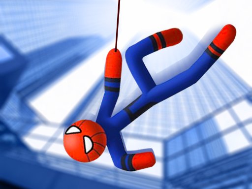 Jouer Stickman Swing Rope Hero Jeu