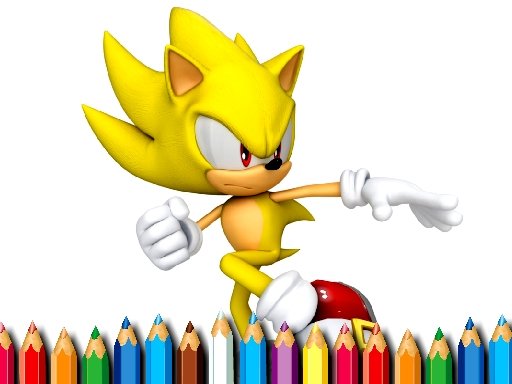 Jouer Sonic Coloring Jeu