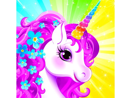 Jouer Unicorn Dress Up like Princess Jeu