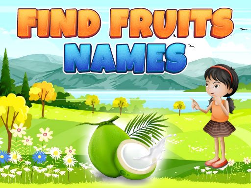 Jouer Find Fruits Names Jeu