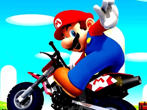 Jouer Super Mario Wheelie Jeu