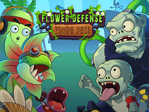 Jouer Flower Defense – Zombie Siege Jeu