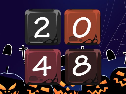 Jouer Halloween 2048 Jeu