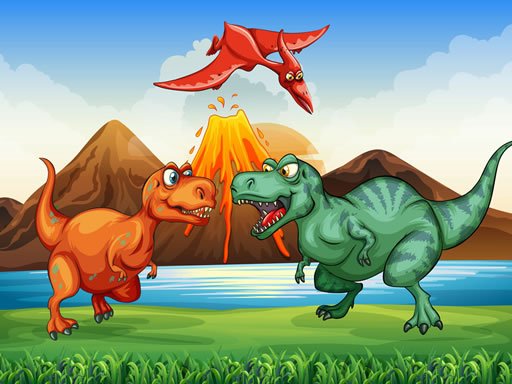 Jouer Colorful Dinosaurs Match 3 Jeu