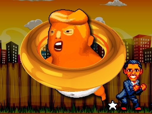 Jouer Tappy Flappy Trump Jeu