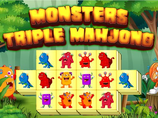 Jouer Monsters Triple Mahjong Jeu