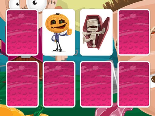 Jouer Fun Halloween Memory Jeu