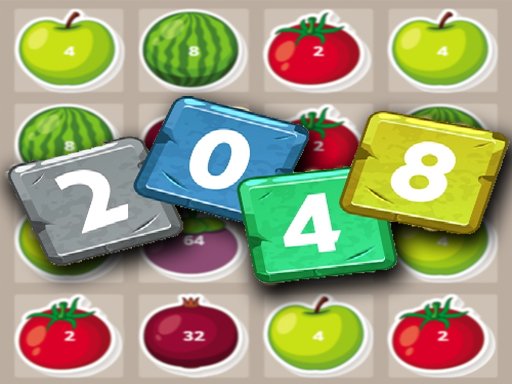 Jouer 2048 Fruits Jeu