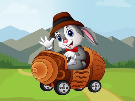 Jouer Cartoon Animals In Cars Match 3 Jeu