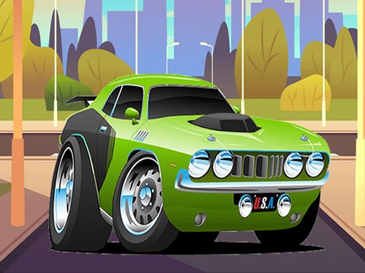 Jouer Speedy Muscle Cars Jigsaw Jeu