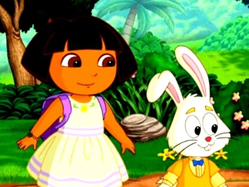 Jouer Dora Happy Easter Differences Jeu