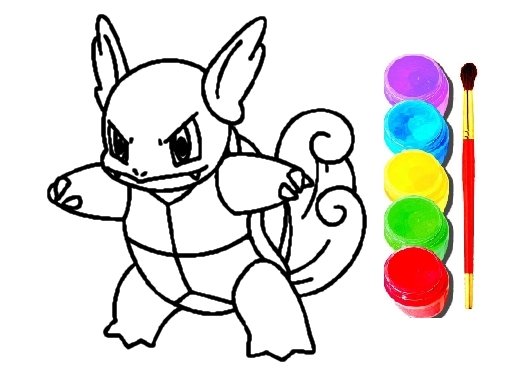 Jouer Pokemon Coloring Jeu