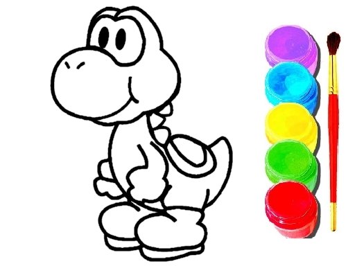 Jouer Mario Coloring Jeu