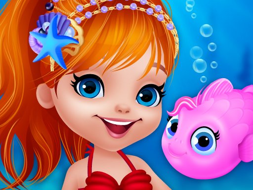 Jouer Cute Mermaid Dress Up Jeu