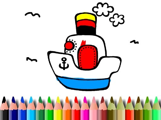 Jouer BTS Boat Coloring Jeu