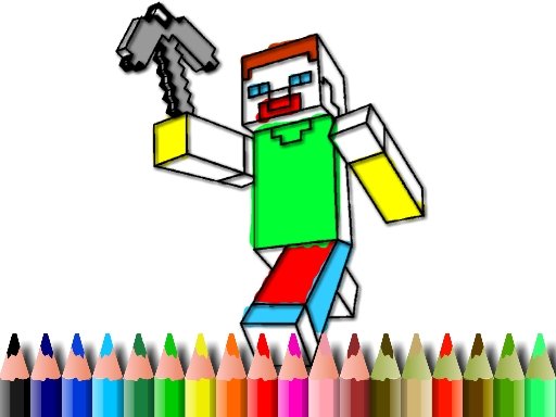 Jouer BTS Minecraft Coloring Jeu