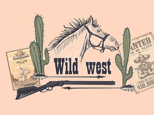 Jouer Wild Wild West Memory Jeu