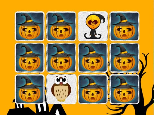 Jouer Kids Memory: Halloween Jeu