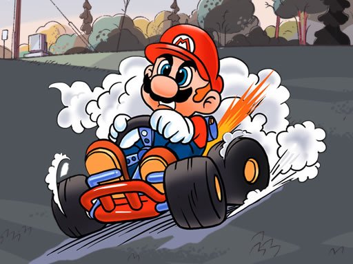 Jouer Mario Kart Jigsaw Jeu