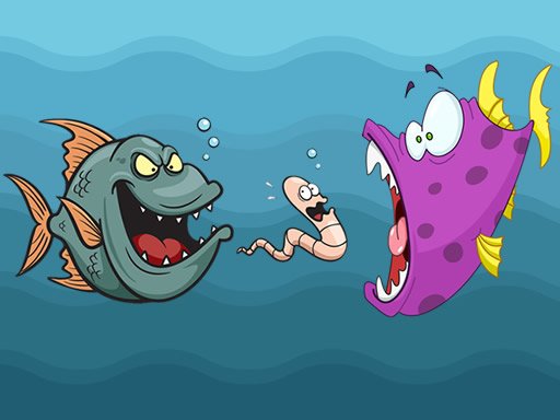 Jouer Angry Fish Coloring Jeu