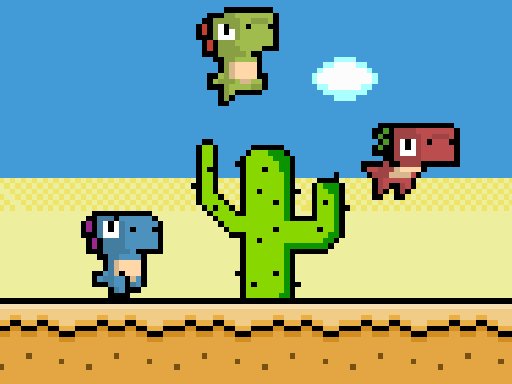 Jouer Pixel Dino Run Jeu