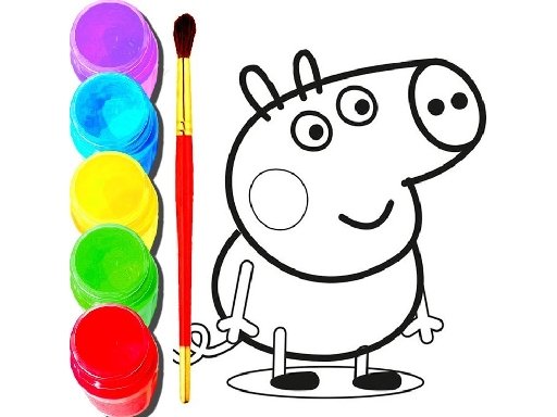 Jouer BTS Peppa Pig Coloring Jeu