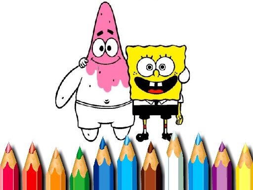 Jouer BTS Sponge Bob Coloring Jeu