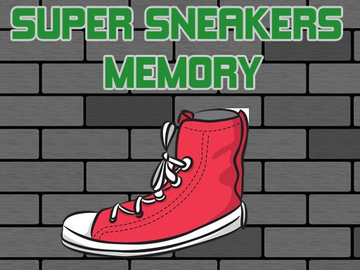 Jouer Super Sneakers Memory Jeu