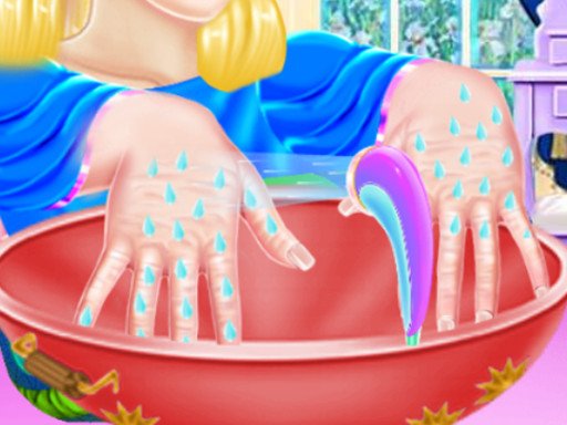 Jouer Princess Ella Hand Care Jeu