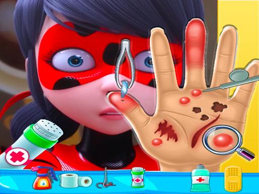 Jouer Ladybug Miraculous Hand Doctor Jeu