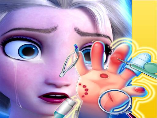 Jouer Elsa Hand Doctor Jeu