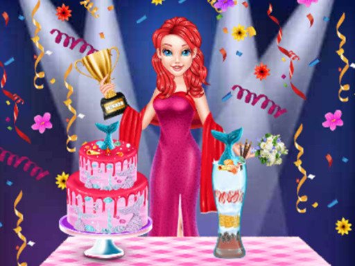 Jouer Mermaid Cake Cooking Design Jeu