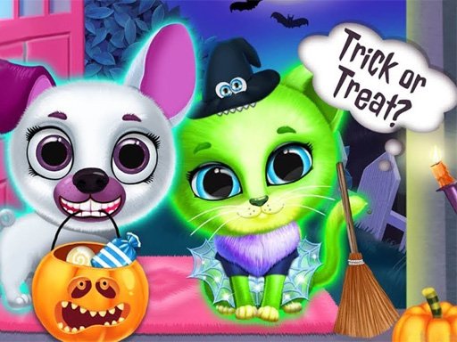 Jouer Scary Makeover Halloween Pet Salon Jeu