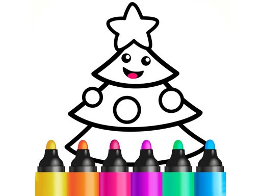 Jouer Drawing Christmas For Kids Jeu