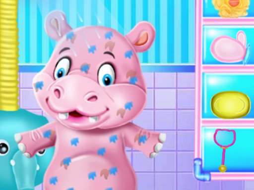 Jouer Baby Hippo Bath Time Jeu