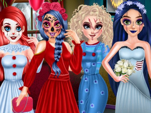 Jouer Princess Halloween Party Prep Jeu