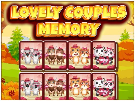 Jouer Lovely Couples Memory Jeu