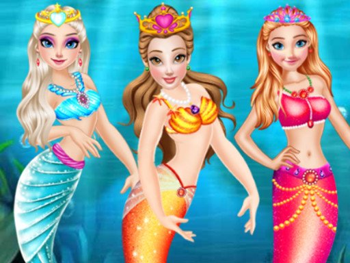 Jouer Princess Mermaid Style Dress Up Jeu