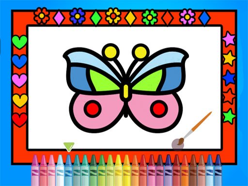 Jouer Color and Decorate Butterflies Jeu