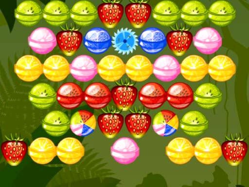 Jouer Bubble Shooter Fruits Candies Jeu