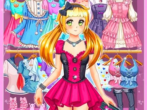 Jouer Anime Kawaii Dress Up Jeu